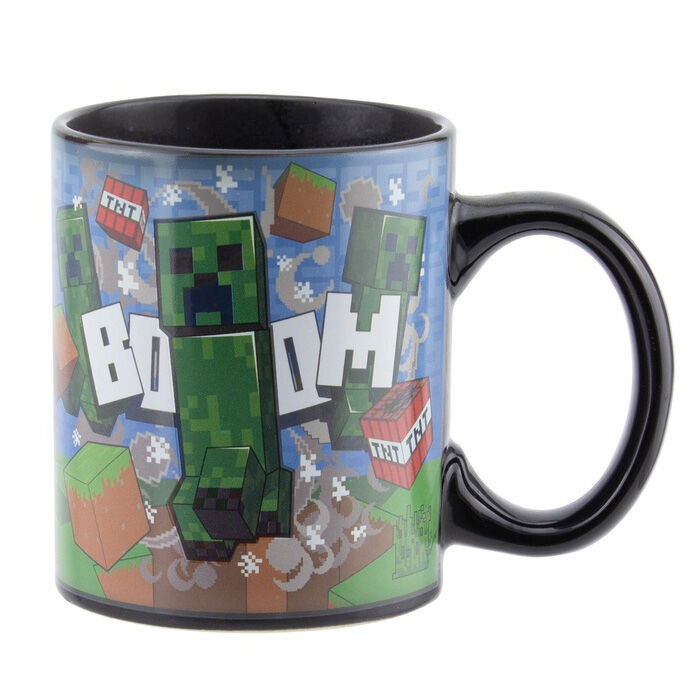 Paladone Products Mug Minecraft Creeper à effet thermique Cherperse de 300 ml Paladone Products Mug Minecraft Creeper à effet thermique Cherperse de 300 ml