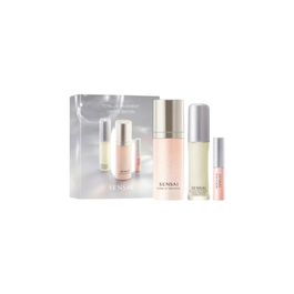 Sensai Set de soins anti-âge : Baume à lèvres Total Lip 15 ml + Brillant à lèvres Total Lip 2.4 ml + Crème lifting Cellular Performance pour le cou et le décolleté 19 ml