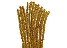 Innspiro Limpiapipas chenille métalliques oro 10mm x 30cm, 10u.