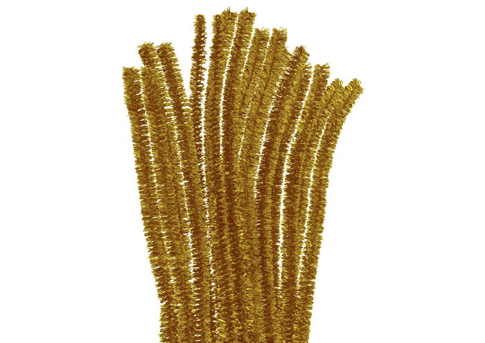 Innspiro Limpiapipas chenille métalliques oro 10mm x 30cm, 10u. Innspiro Limpiapipas chenille métalliques oro 10mm x 30cm, 10u.