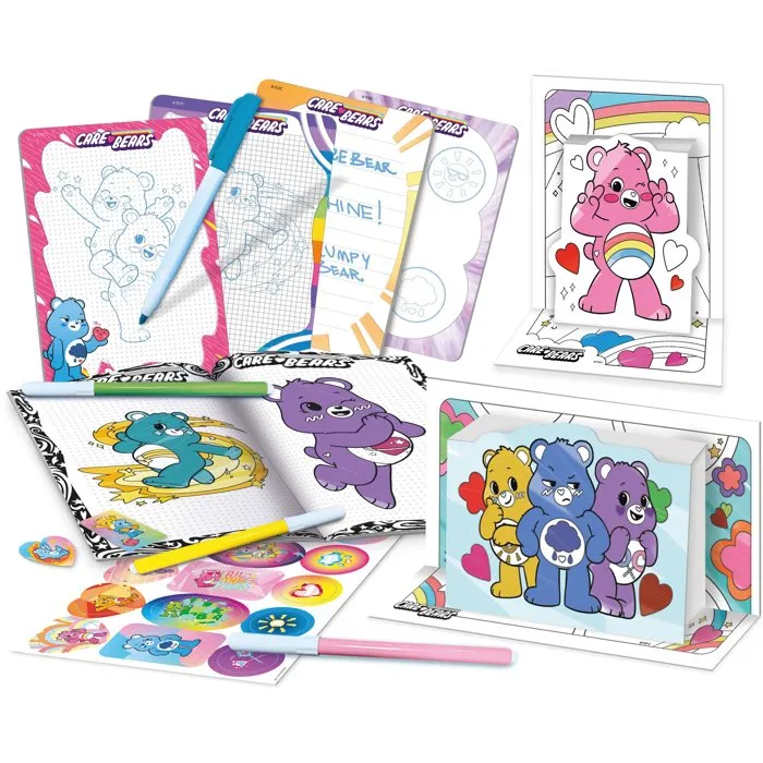 Lisciani Giochi Sac à dos d'activités créatives Les Bisounours