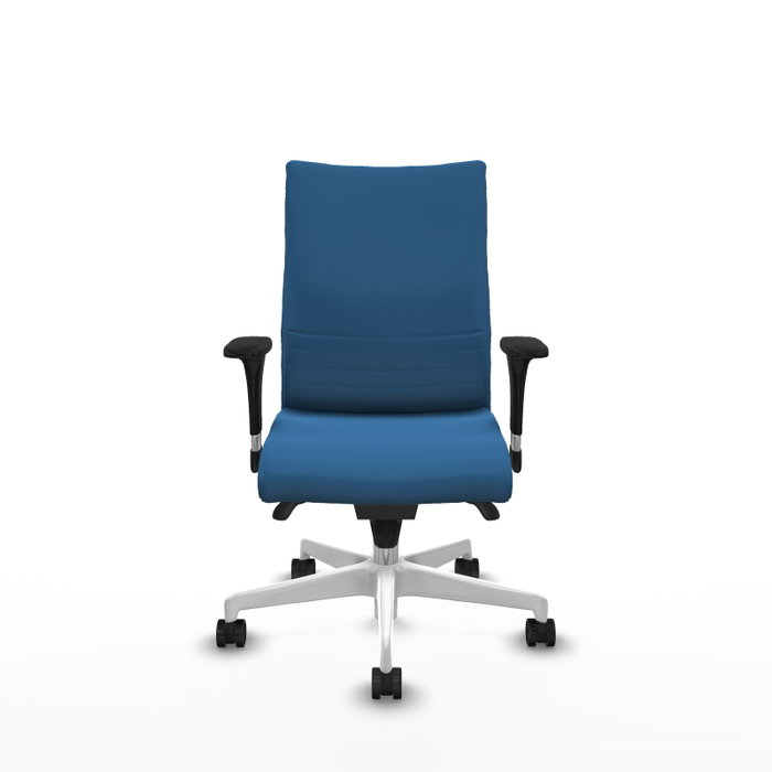 Piqueras Y Crespo Silla Albacete Bleu clair avec mécanisme Sincro et bras 1D Piqueras Y Crespo Silla Albacete Bleu clair avec mécanisme Sincro et bras 1D
