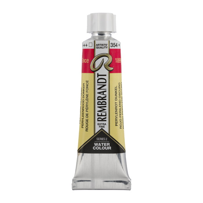 Rembrandt Aquarelle Rouge Périlène Foncé 354 en tube 10 ml Rembrandt Aquarelle Rouge Périlène Foncé 354 en tube 10 ml
