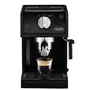 Delonghi ECP31.21 Machine à expresso avec pompe 15 bars, système Cappuccino 360°, arrêt automatique, compartiment de rangement et accessoires - Noir