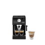 Delonghi ECP31.21 Machine à expresso avec pompe 15 bars, système Cappuccino 360°, arrêt automatique, compartiment de rangement et accessoires - Noir
