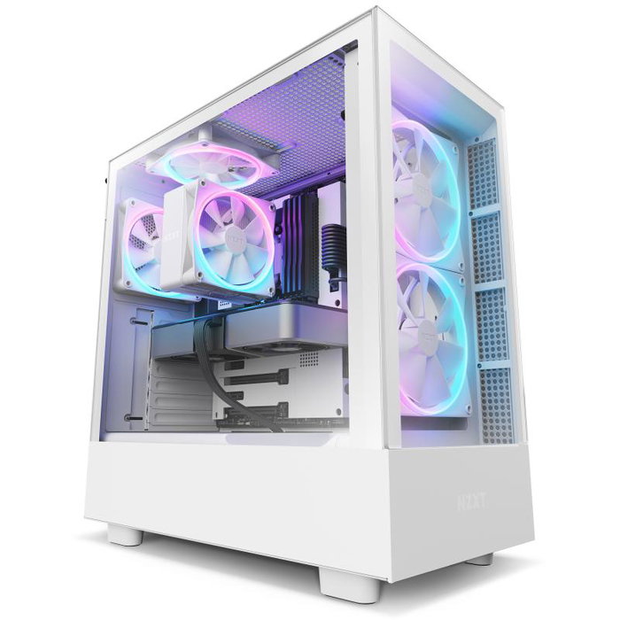 NZXT T120 Refroidisseur de processeur RGB blanc - Ventilateur 120 mm - Modèle RC-TR120-W1 NZXT T120 Refroidisseur de processeur RGB blanc - Ventilateur 120 mm - Modèle RC-TR120-W1