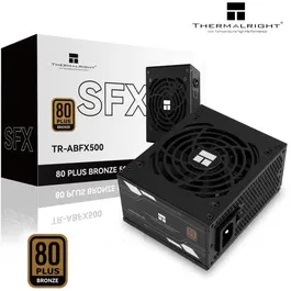 Thermalright ABFX 500 Alimentation PC 500W Non Modulaire 80+ Bronze Noir - Ventilateur 92mm - Format SFX