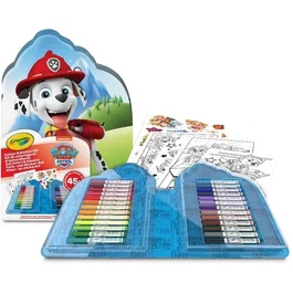 Crayola Coffret coloriage Pat'Patrouille - Kit créatif 45 pièces - Dès 5 ans