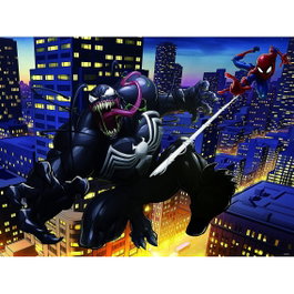 Prime 3D Puzzle Lenticulaire 500 Pièces Spider-Man & Venom Marvel