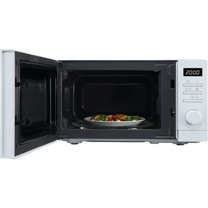 Continental Edison CEMO20DW Micro-ondes 20 L Blanc 1050 W Compact avec Affichage Digital