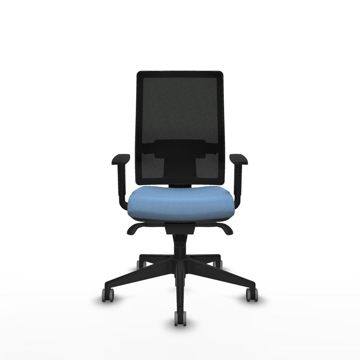 Chaise de Bureau Horna Piqueras y Crespo 1D066G0 Bleu ciel