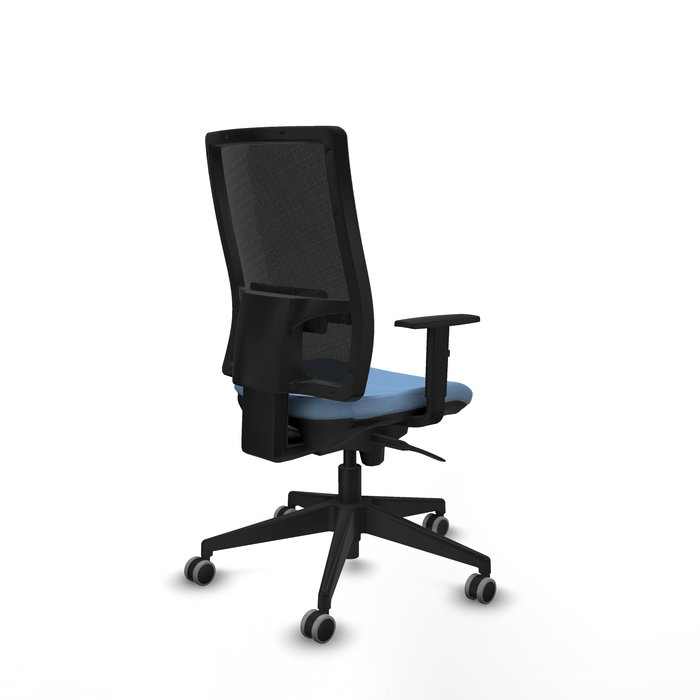 Chaise de Bureau Horna Piqueras y Crespo 1D066G0 Bleu ciel