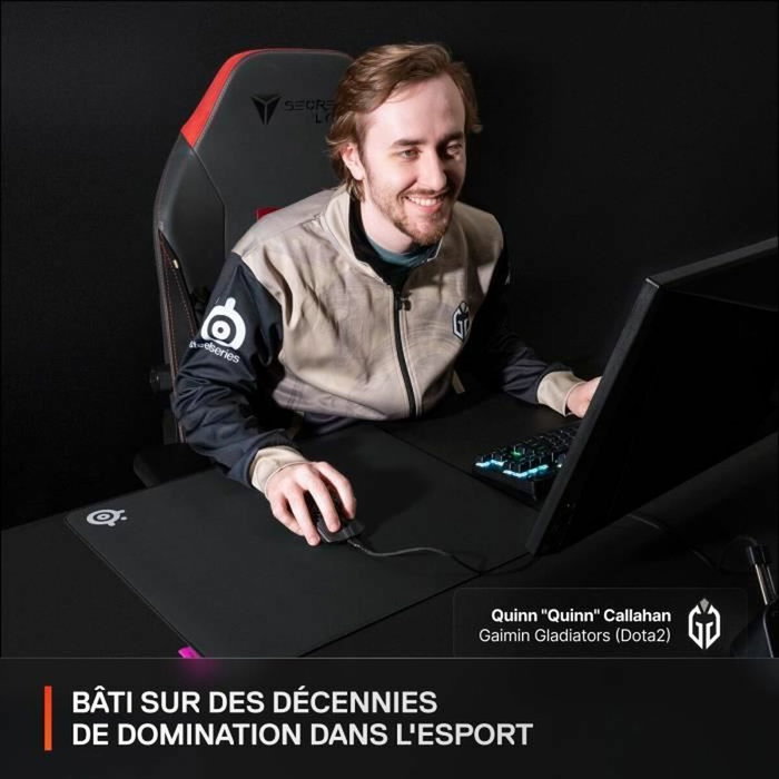 SteelSeries QcK Performance XL Noir, 900 x 400 mm SteelSeries QcK Performance XL Noir, 900 x 400 mm