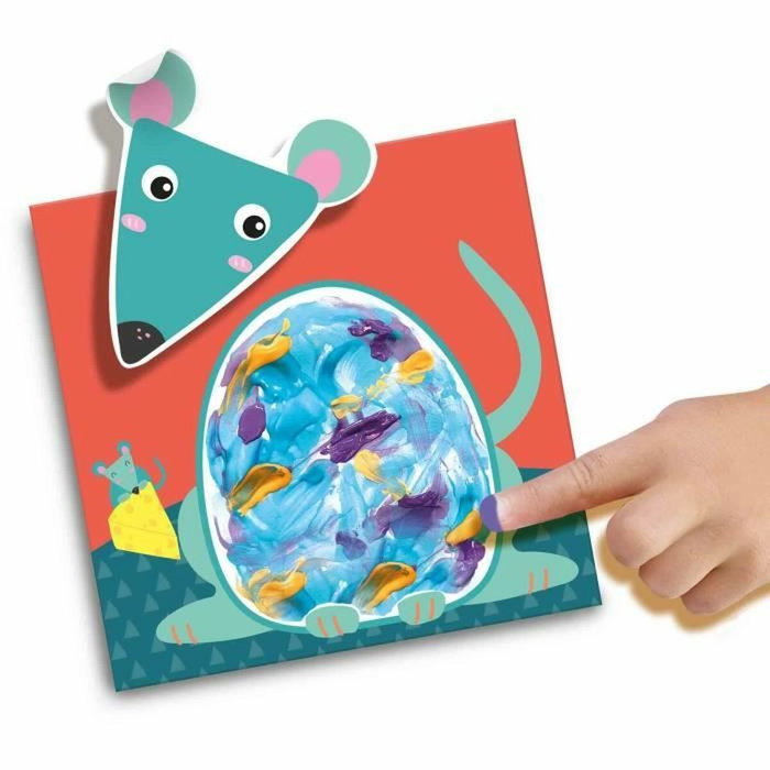 Ses Creative Kit de peinture au doigt My First Animaux