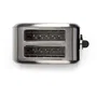 Livoo Grille-pain DOD196, 2 fentes 850 W, 7 niveaux de brunissage (décongélation, réchauffage), acier inoxydable, tiroir ramasse-miettes