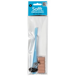 Panpastel Sofft 5 - No. 2 avec couvre-plat plat et couteau