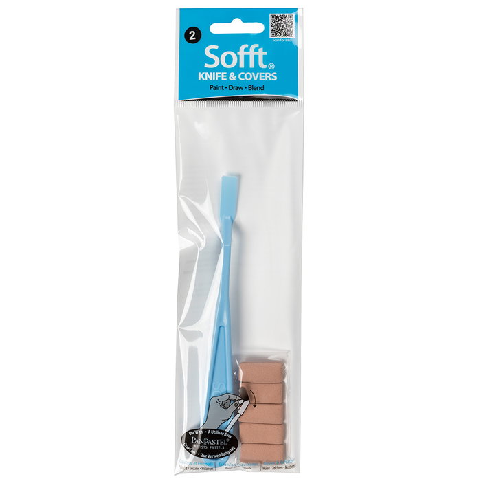 Panpastel Sofft 5 - No. 2 avec couvre-plat plat et couteau Panpastel Sofft 5 - No. 2 avec couvre-plat plat et couteau