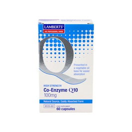 LAMBERTS Coenzyme Q10 100 mg, 60 capsules