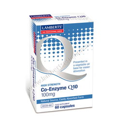 LAMBERTS Coenzyme Q10 100mg 60 capsules