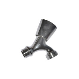 Edm Robinet de machine à laver 1 sortie chrome 1/2"-3/4"