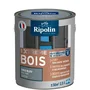 Ripolin Peinture pour Bois Intérieur & Extérieur - Gris Bleu Ral 7000 Satin, 2,5L