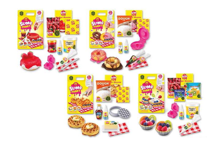 Zuru Slime Mart - Kit de création de desserts en slime avec sac de courses
