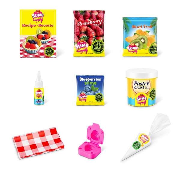 Zuru Slime Mart - Kit de création de desserts en slime avec sac de courses