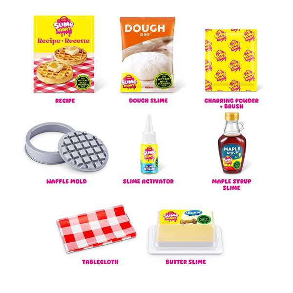 Zuru Slime Mart - Kit de création de desserts en slime avec sac de courses