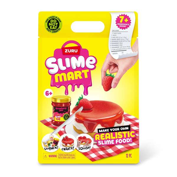 Zuru Slime Mart - Kit de création de desserts en slime avec sac de courses