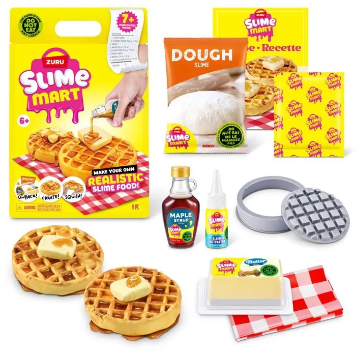 ZURU Slime Mart Shopping Bag - Activités créatives et manuelles pour enfants dès 6 ans - Slime spongieux innovant pour créer des snacks réalistes