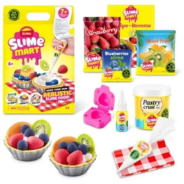 ZURU Slime Mart Shopping Bag - Activités créatives et manuelles pour enfants dès 6 ans - Slime spongieux innovant pour créer des snacks réalistes