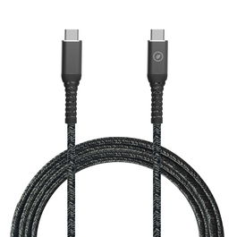 Câble USB-C vers USB-C Muvit for Change Noir 1,2 m