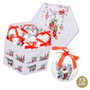 BigBuy Home Boules de Noël Multicouleur Papier Polyfoam Ø 7,5 cm (14 Unités)
