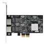 Startech Pr22 gri Carte réseau 2 ports RJ-45 2.5Gbps PCIe Intel I225-V