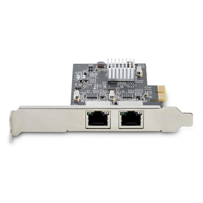 Startech Pr22 gri Carte réseau 2 ports RJ-45 2.5Gbps PCIe Intel I225-V Startech Pr22 gri Carte réseau 2 ports RJ-45 2.5Gbps PCIe Intel I225-V