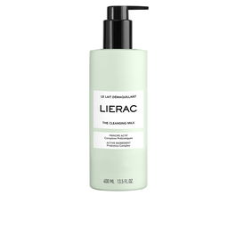 Lierac Lait Demaquillant Visage et Yeux 400 ml - Nettoyage Doux, Peau Hydratée et Souple