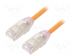 PANDUIT Patch Cord Cat 6a F/UTP Orange 5m