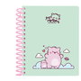 Carnet Pembe The pink cat Multicouleur