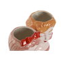 Home ESPRIT Cache-pot chica Multicouleur Dolomite (Lot de 2)
