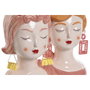Home ESPRIT Cache-pot chica Multicouleur Dolomite (Lot de 2)