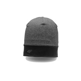 Chapeau 4F Noir Gris Réversible