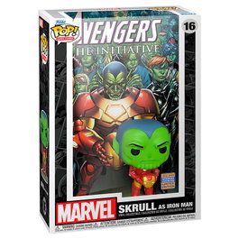 FUNKO Pop Album Marvel Avengers Skrull as Iron Man Exclusive