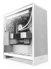 NZXT H7 Flow Boîtier PC Blanc avec Panneau Avant Mesh