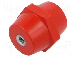 BM GROUP Isolateur de soutien rouge 50mm 2kV