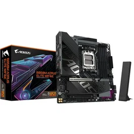 GIGABYTE Carte mère B850M AORUS ELITE WF6E Micro-ATX AMD B850 DDR5 PCIe 5.0 WiFi 6E pour Gaming Compact