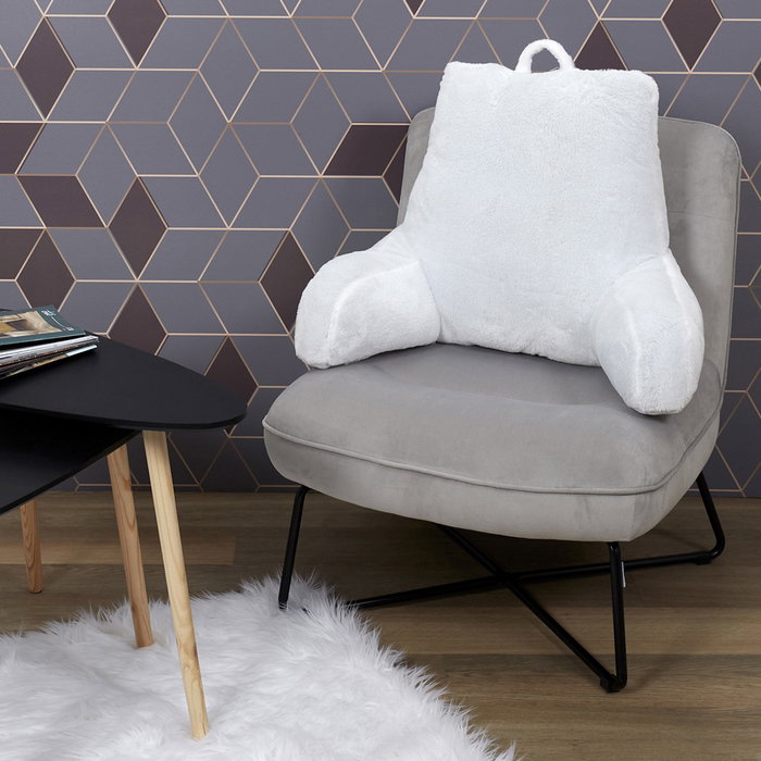 Sensly Coussin lombaire gris 86x45 cm Sensly Coussin lombaire gris 86x45 cm