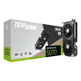 Zotac Gaming GeForce RTX 5070 Twin 12 Go GDDR7 Carte Graphique Noir OC