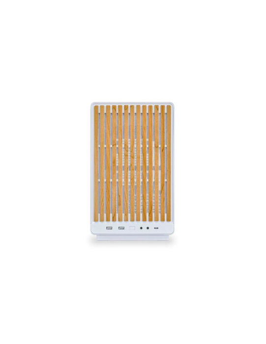 Lian Li A3 Boisé Verre Blanc Boîtier PC Gaming M-ATX USB-C