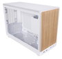Lian Li A3 Wood Glass Edition White