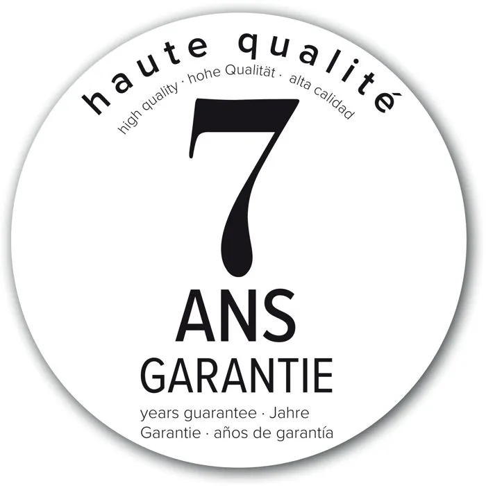 Element Pot de fleurs conique EDA - Ø 40 cm, 30 L, finition calcaire, résistant au gel et aux UV, système de drainage intelligent, fabriqué en France